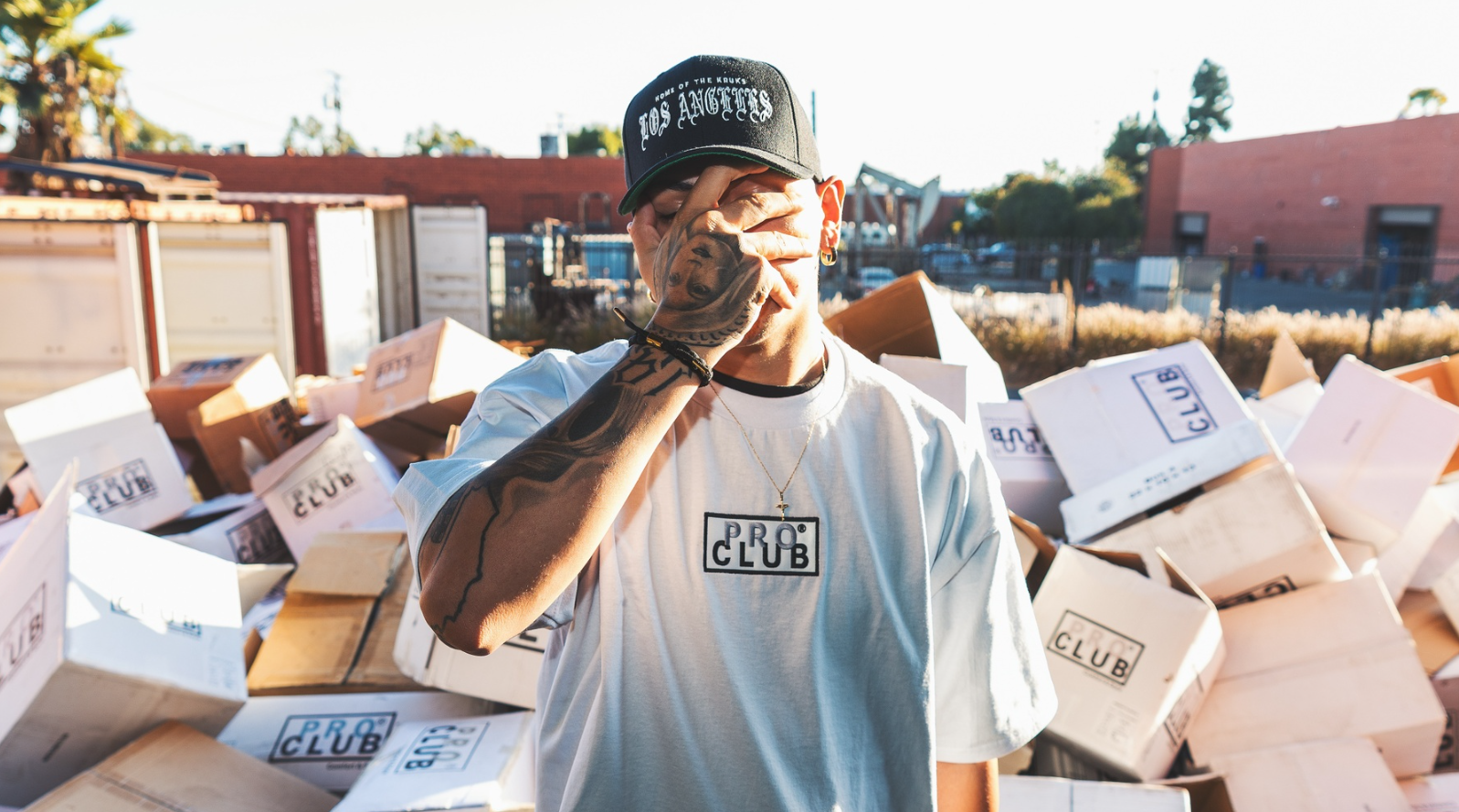 Pro Club Box Logo Short Sleeve